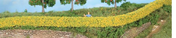 HEK11810 - 2 forsythia hedges - 7x14 mm - 50 cm long. - 1