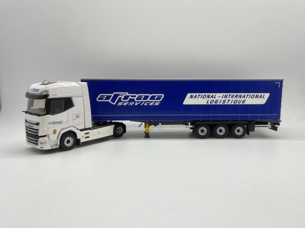 ELI118172 - DAF XG+ Tautliner 4x2 with 3 Axles trailer - AFRAC SERVICES - 1