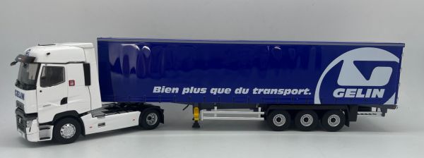 ELI118324 - RENAULT T High 4x2 2021 with 3-axle Tautliner trailer - Transports GELIN - 1