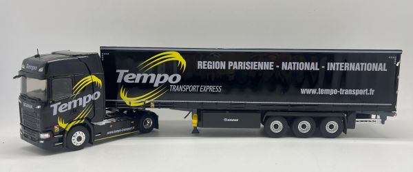 ELI118374 - SCANIA 500 S 4x2 with Tautliner trailer - Transport TEMPO - 1