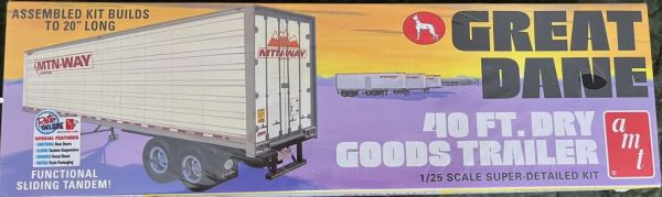 AMT1185/06 - 2-axle refrigerated trailer - MTN-WAY to assemble and paint - 1