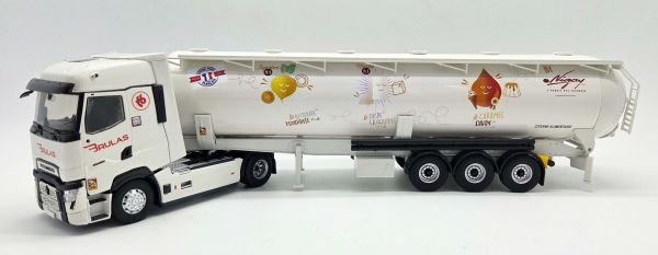 ELI118502 - RENAULT T HIGH 4x2 2023 with NIGAY Caramel Pulvee tank - BRULAS Transport - 1