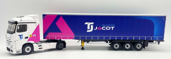 ELI118523 - MERCEDES-BENZ Actros 5 4x2 with 3-axle curtainsider trailer JACOT Transport - 1