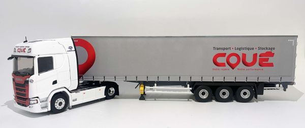 ELI118540 - SCANIA 500 S 4x2 with 3-Axle curtainsider trailer, COUE Transport - 1