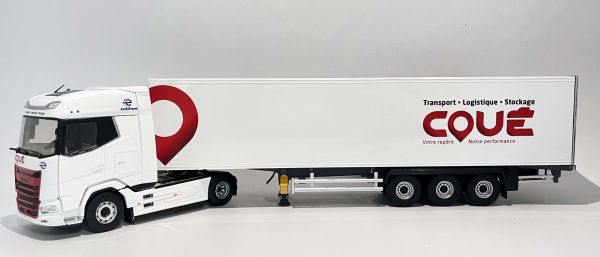 ELI118542 - DAF XG 4x2 with 3-Axle trailer, COUE Transport - 1