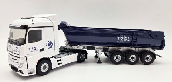 ELI118566 - MERCEDES-BENZ Actros 5 4x2 with 3-axle T2GL construction tipper - 1