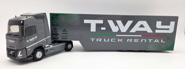 ELI118576 - VOLVO FH500 Aero 4x2 with 3-axle racing trailer T-WAY - 1