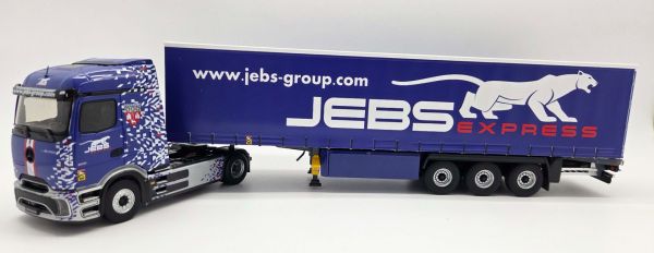 ELI118634 - MERCEDES-BENZ E-Actros 600 4x2 with Tautliner trailer JEBS EXPRESS - 1