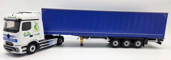 ELI118635 - MERCEDES-BENZ E Actros 600 4x2 with 3-axle covered trailer ALLAN Transport - 1