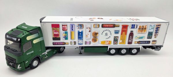 ELI118681 - VOLVO FH Aero 4x2 with DAGAB 3-axle refrigerated trailer - 1