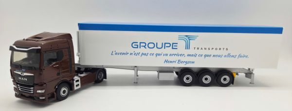 ELI118838 - MAN TGX GM 4x2 Avec benne céréaliere 3 Essieux GROUPE TARDET - 1