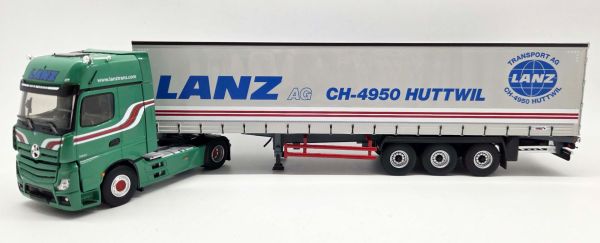 ELI118880 - MERCEDES-BENZ Actros 5 Gigaspace 4x2 with 3-axle curtain-sider trailer (AG Transport) - 1
