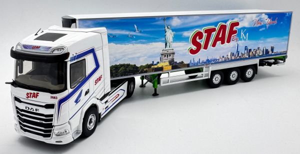 ELI118932 - DAF XG 4x2 with 3-axle Chereau refrigerated trailer – Transports STAF – 