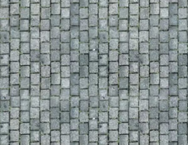 HEK12072 - 3 sheets measuring 31 x 21 cm - large cobblestones - 1