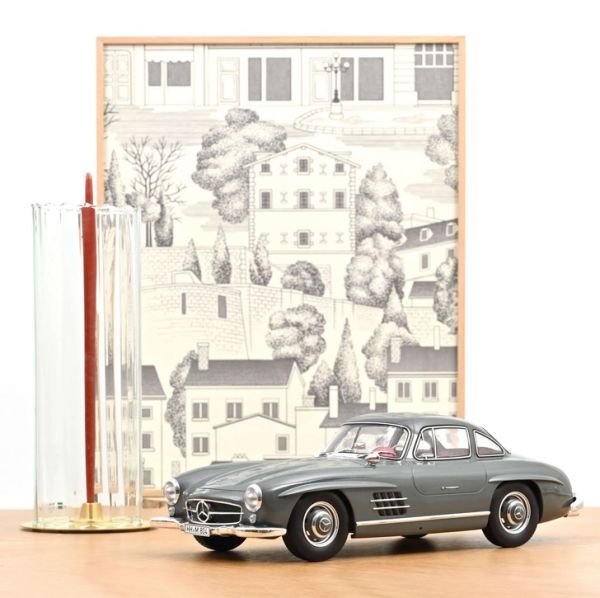 NOREV123852 - MERCEDES-BENZ 300 SL 1954 Graphite Grey - 1