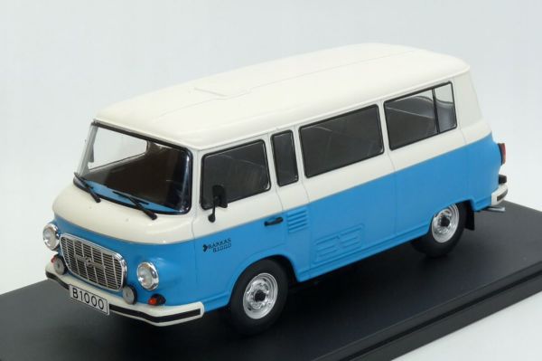 WBXWB124253 - 1970 BARKAS B1000 Bus, Blue and White - 1
