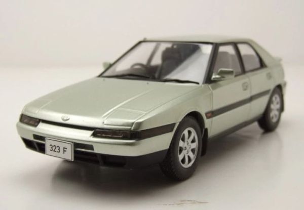 WBXWB124259 - 1989 MAZDA 323 F Light Green - 1