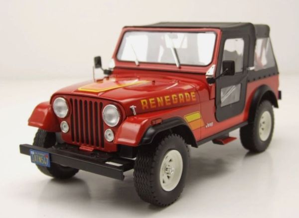 WBXWB124267 - JEEP CJ-7 Renegade 1980 Red - 1