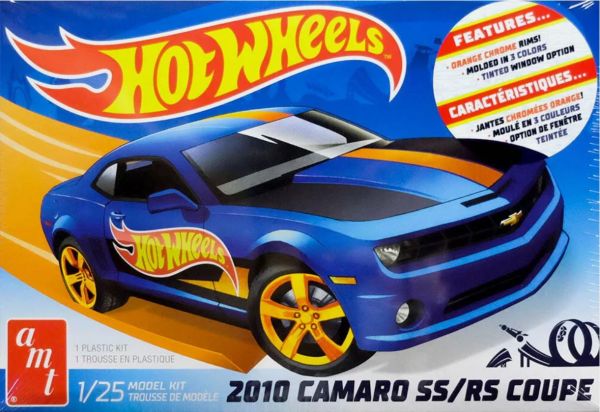 AMT1255M/12 - CHEVROLET Camaro 2010 - HOT WHEELS to assemble and paint - 1