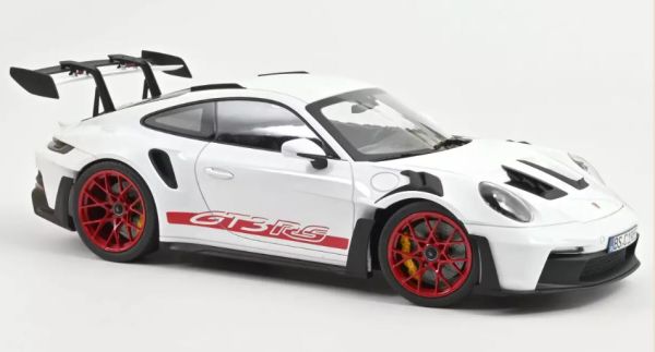 NOREV127530 - PORSCHE 911 GT3 RS 2022 White and red - 1