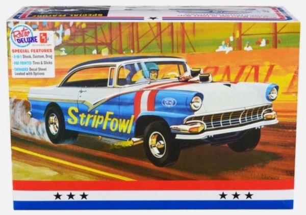 AMT1308/12 - FORD Victoria Hardtop 1956 to assemble and paint - 1
