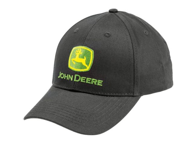 MC13080000BK - JOHN DEERE Black Brand Cap - 1