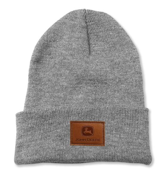 MC13090002OX - Grey John Deere Beanie - 1