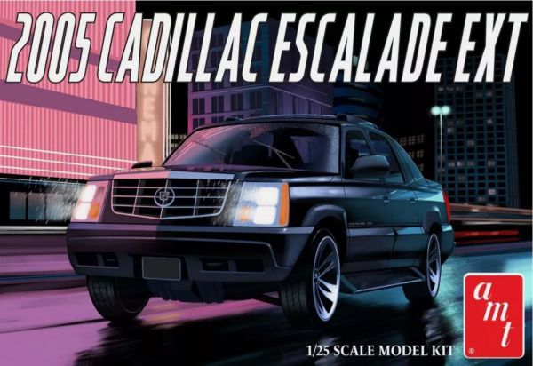 AMT1317/12 - CADILLAC Escalade EXT 2005 to assemble and paint - 1