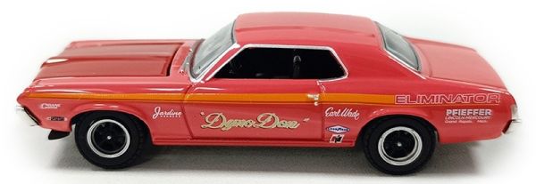 GREEN13370-A - MERCURY Cougar Eliminator 1969 red from the GL MUSCLE series, still in its original blister pack - 1