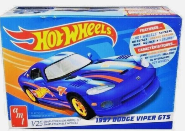 AMT1349M/12 - DODGE Viper GTS SNAP 1997 - HOT WHEELS to assemble - 1