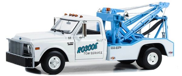 GREEN13684 - 1969 CHEVROLET C-30 Tow Truck from the TV series STARSKY AND HUTCH (1975-1979) - ROSCOE TOW SERVICE - 1