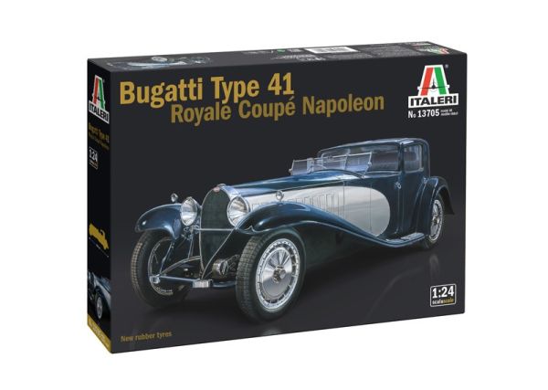 ITA13705 - BUGATTI Type 41 Royal Coupé Napoléon (assembly and painting required) - 1