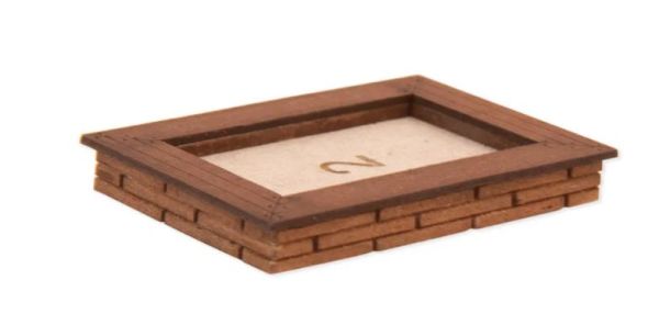 NOC14105 - 2 Flower Beds - 4.5 x 3 x 0.6 cm - 1