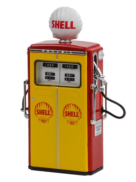 GREEN14120-C - Fuel pump Double TOKHEIM 350 1954 SHELL - 1