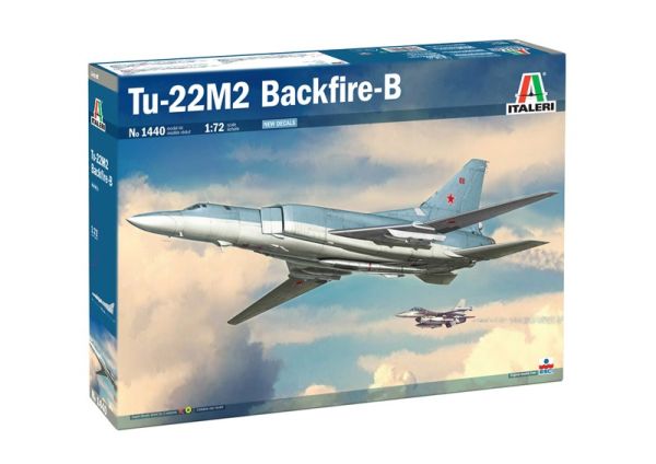 ITA1440 - TUPOLEV Tu-22 M3 Backfire B bomber aircraft to assemble and paint - 1