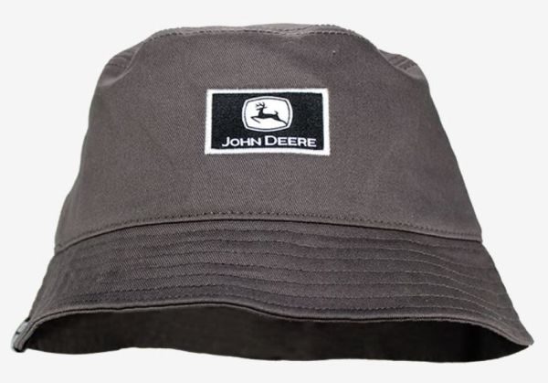 MC14430878CH - JOHN DEERE grey twill hat - 1