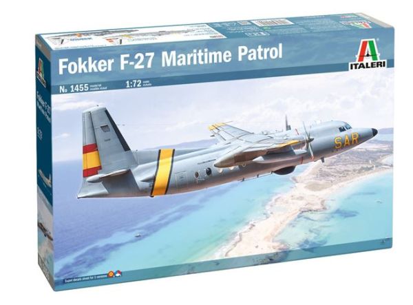 ITA1455 - FOKKER F-27 Maritime Patrol aircraft to assemble and paint - 1