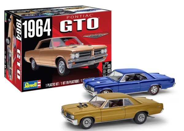 REV14574 - PONTIAC GTO 1964 car to assemble and paint - 1