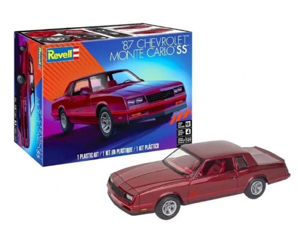 REV14587 - 1987 Chevrolet Monte Carlo SS model kit (assembly and painting required) - 1
