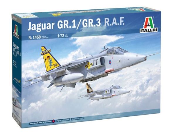 ITA1459 - JAGUAR GR.1-3 / GR.3 R.A.F aircraft to assemble and paint - 1
