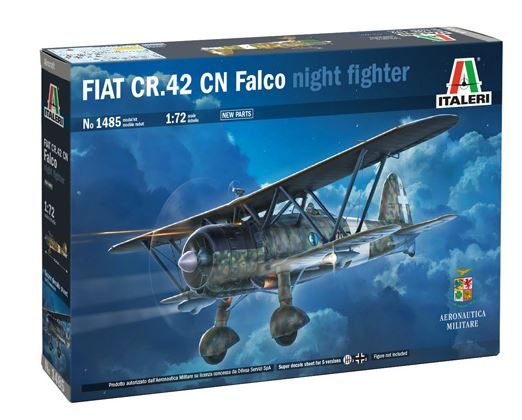ITA1485 - Avon FIAT CR.42 CN Falco Night Fighter to assemble and paint - 1