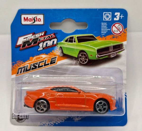 MST15044-14176 - CHEVROLET Camaro SS RS 2016 Orange under blister - 1