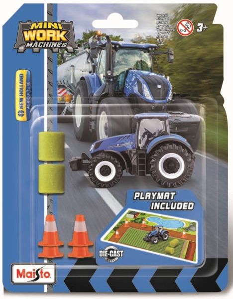 MST15592-C - NEW HOLLAND T7.185 HD set with accessories and play area - 1
