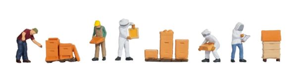 NOC15615 - Beekeepers with Hives - 1