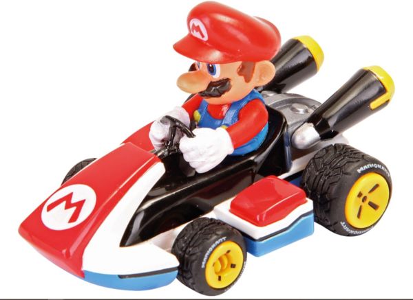 CARRERA15817039-A - White MARIO KART friction kart in box - Mario - 1