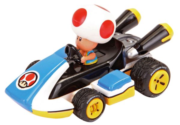 CARRERA15817039-C - Blue MARIO KART friction kart in box - Toad - 1