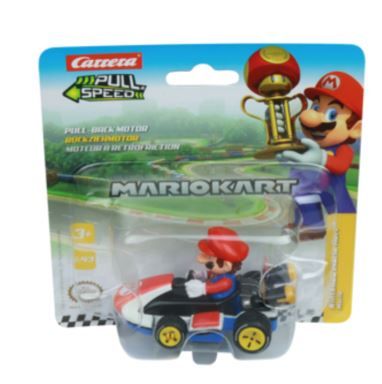 CARRERA15818314 - MARIO KART friction-powered go-karts in blister pack - Mario - 1