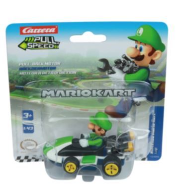 CARRERA15818315 - MARIO KART friction karting in blister pack - Luigi - 1