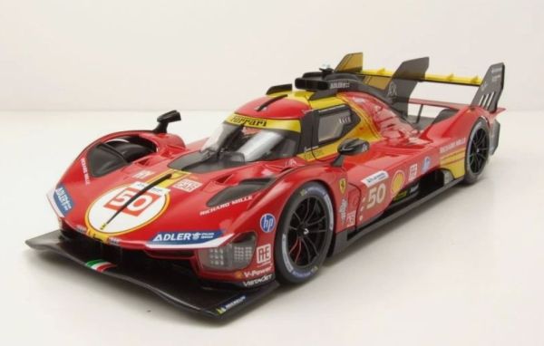 BUR16303-50 - FERRARI 499P Turbo V6 #50 Team Ferrari Champion of the 24h of Le Mans 2024 A.FUOCO / M.MOLINA / N.NIELSEN - 1