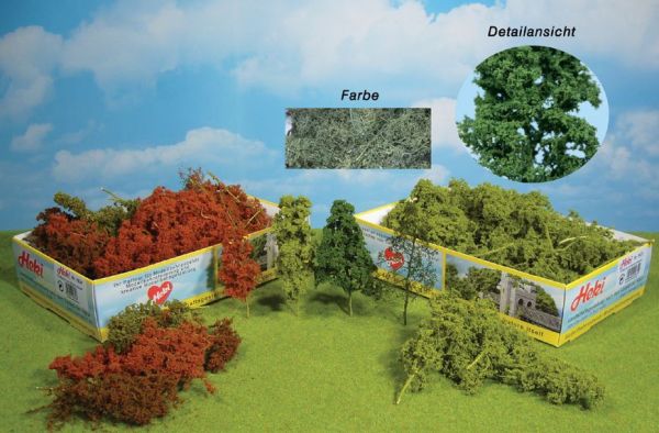HEK1630 - 15 natural fibre trees and bushes - natural - 1